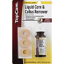 Top Care Liquid Corn & Callous Remover Foot Care, 1 Each