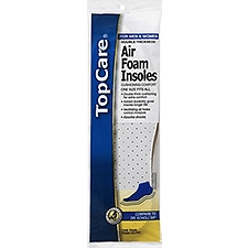 Top Care Air Foam Insoles - Double Thick, 1 Each
