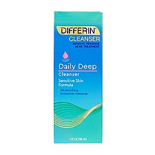 Differin Daily Deep Cleanser, 4 Fluid ounce