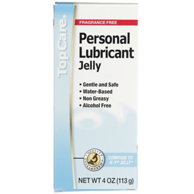 Top Care Lubrication Jelly - Water-Soluble, 4 oz, 4 Ounce