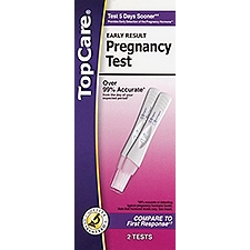 Top Care Early Result Pregnancy Test, 1 Each