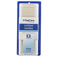 Top Care Cotton Swabs, 750 Each