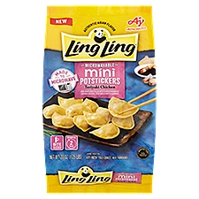 Ajinomoto Ling Ling Microwavable Teriyaki Chicken Mini Potstickers, 20 oz