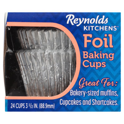 Reynolds Foil Baking Cups Jumbo, 24 Ct - All Fresh Supermarket Monsey