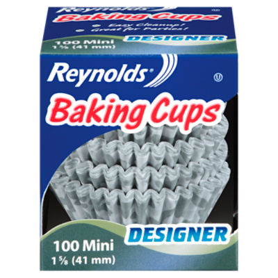 Mini Baking Cups, Silver Foil - Fante's Kitchen Shop - Since 1906