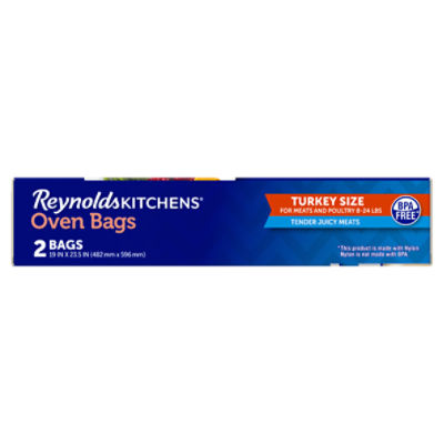  Reynolds Turkey Oven Bags, 2 Count : Health & Household