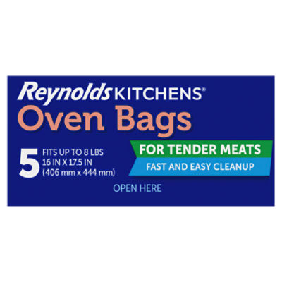 Reynolds Kitchens Oven Bags, 8 lbs, 5 count - Fairway
