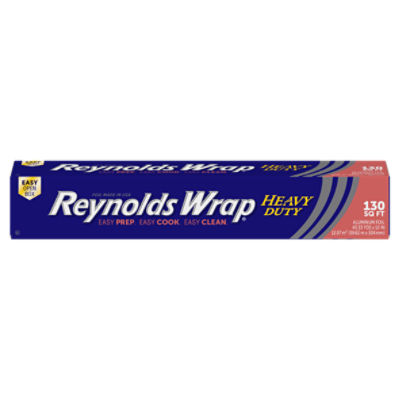 Heavy Duty Aluminum Foil 130 Sq Ft, 1 Each