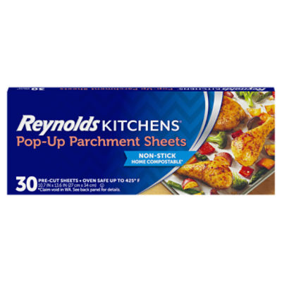 Reynolds Kitchens PopUp Parchment Paper Sheets ShopRite