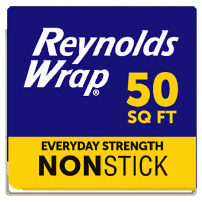 Reynolds Wrap Non-Stick Aluminum Foil (50 SQ FT) LOT OF 3