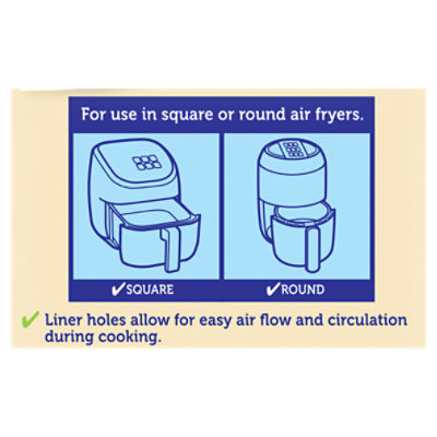  Reynolds Kitchens Air Fryer Liners (50 Count (Pack of 2)): Home  & Kitchen
