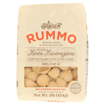 Rummo Shells No. 42 Enriched Macaroni Product, 1 lb