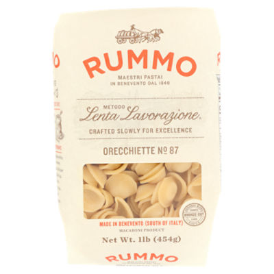 Rummo Orecchiette Nº 87 Macaroni Product, 1 lb