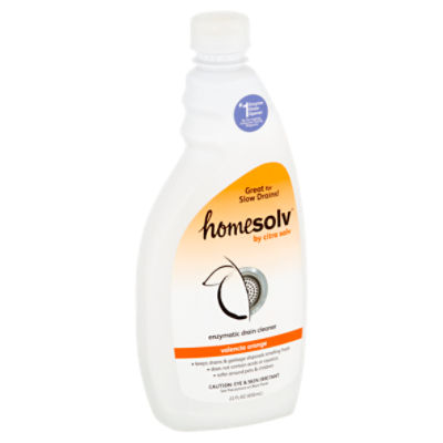 Homesolv by Citra Solv Valencia Orange Enzymatic Drain Cleaner, 22 fl oz