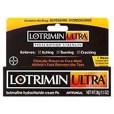 Lotrimin Ultra Prescription Strength, Antifungal Cream, 1.1 Ounce