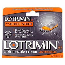 Lotrimin Clotrimazole Cream, Antifungal for Athlete's Foot, 1 Each