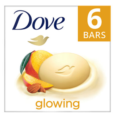 Dove Men+Care Body Soap and Face Bar Clean Comfort 3.75 oz, 6