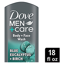 Dove Relaxing Blue Eucalyptus + Birch Body and Face Wash 18 oz