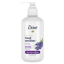 Dove Lavender and Chamomile, Nourishing Hand Sanitizer, 8 Ounce