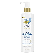 Dove Body Love Moisture Boost, Body Cleanser, 17.5 Fluid ounce
