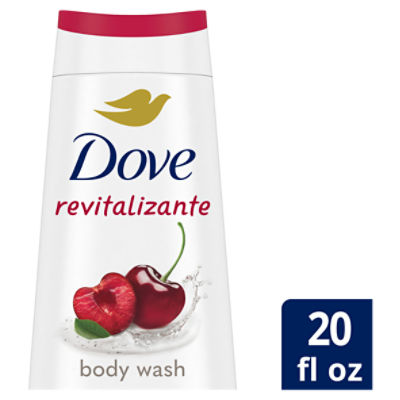 Dove Revitalizante Cherry & Chia Milk Body Wash, 20 fl oz
