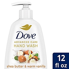 Dove Advanced Care Shea Butter & Warm Vanilla Hand Wash 12 oz