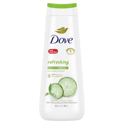 Dove Body Wash Refreshing Cucumber and Green Tea 20 oz