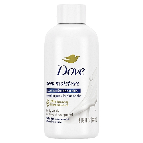 Dove Deep Moisture Nourishing Body Wash, 3 fl oz