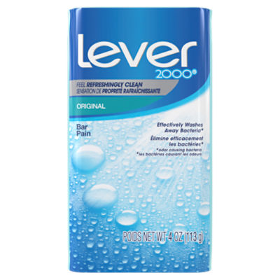 Lever 2000 Bar Soap Original 4 oz, 8 Bars ShopRite