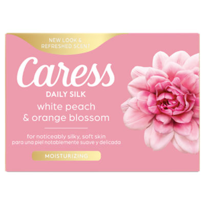 Caress Beauty Bar Soap Daily Silk 3.15 oz, 3 Bars