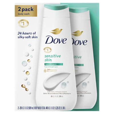 Dove Body Wash Sensitive Skin 40 oz 2 Count