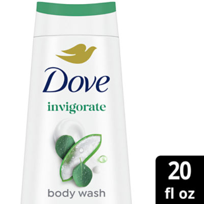 Dove Invigorating Aloe & Eucalyptus Oil Body Wash, 20 fl oz, 20 Fluid ounce