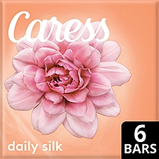 Caress Daily Silk Beauty Bar - 6 Bars, 24 Ounce