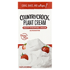 Country Crock Plant Cream Heavy Whipping Cream Alternative, 16.9 fl oz, 16.9 Fluid ounce