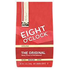 Eight O'Clock The Original Medium Roast Ground Coffee, 12 oz