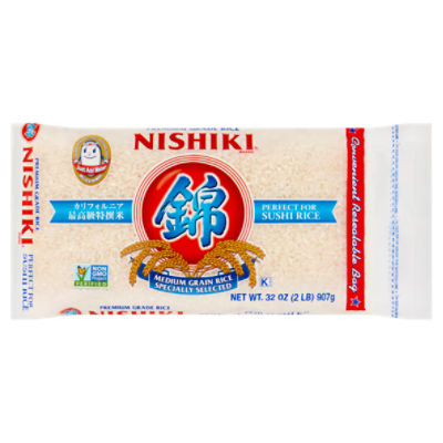 Nishiki Medium Grain Sushi Rice, 32 oz