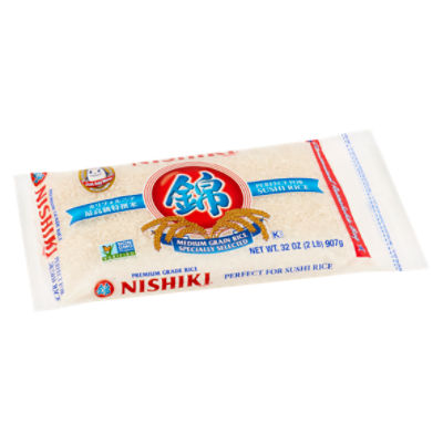 Nishiki Medium Grain Sushi Rice, 32 oz