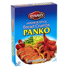 Dynasty Panko Japanese Style, Bread Crumbs, 3.5 Ounce