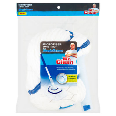 Mr. Clean Microfiber Twist Mop with MagicEraser Refill - The Fresh Grocer