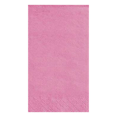 Unique Guest Towel Napkins, Hot Pink, 20 Count