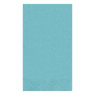 Unique Guest Towel Napkins, Terrific Teal, 20 Count