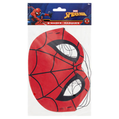 Marvel Spider-Man Masks, 3+,  8 count