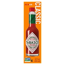 Tabasco Pepper Sauce, Original Flavor, 2 Fluid ounce