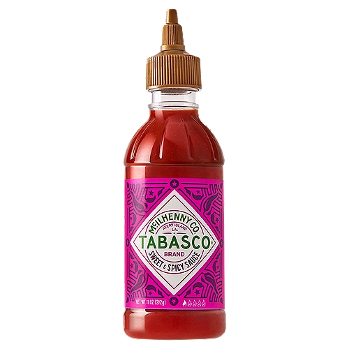Sweet with a Kick of HeatnMild, rich, sweet... with more than a hint of heat: Tabasco® Sweet & Spicy Sauce is ideal for slathering, drizzling and dabbing onto grilled meats, fish, fried foods, and noodles. Add to marinades and dressings for extra richness or try it as a delicious dipping sauce. Above all else, enjoy.