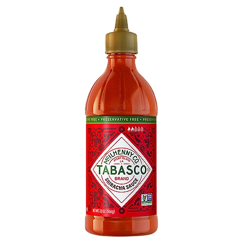 Tabasco Sriracha Sauce, 20 oz