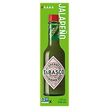 Tabasco Milder Jalapeño Green Pepper Sauce, 5 fl oz, 5 Fluid ounce