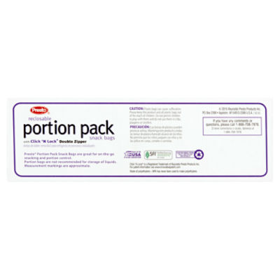 Lot 4 Portion Control Snack Bags BPA Free 256 Bags Lunch Calorie