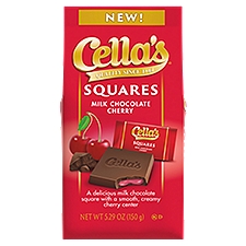 Cella's Milk Chocolate Cherry Squares, 5.29 oz