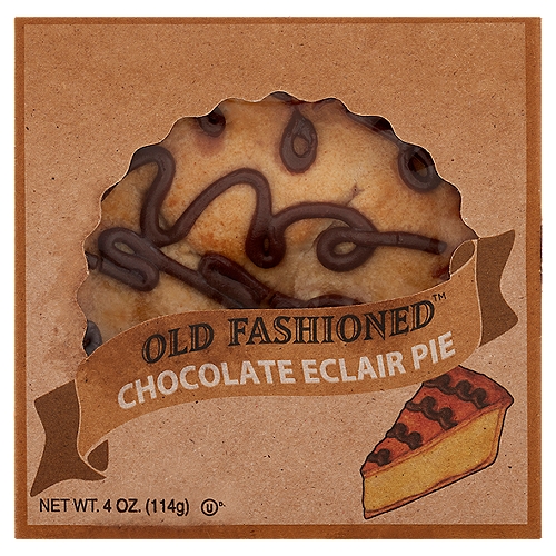 Old Fashioned Chocolate Eclair Pie, 4 oz