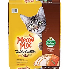Meow Mix Tender Centers Salmon & Turkey Cat Food, 13.5 lb